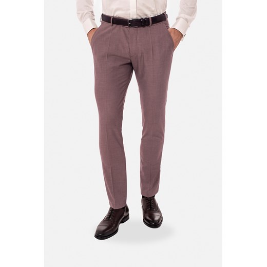 SPODNIE CLASSIC ROTIE 318 RÓŻOWE ze sklepu Recman w kategorii Spodnie męskie - zdjęcie 177535370