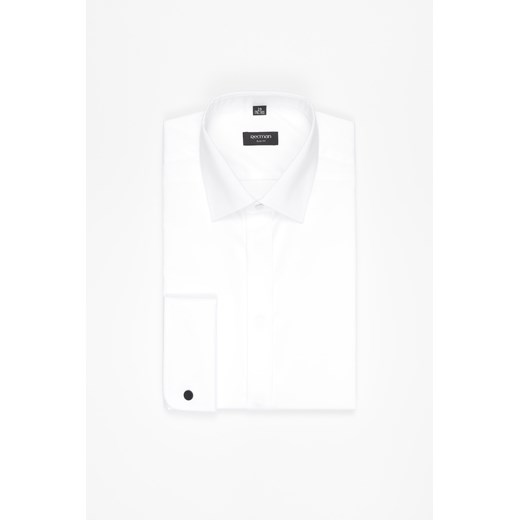 KOSZULA SAVERNE 3228T SP SLIM FIT BIAŁA Z BAWEŁNY ze sklepu Recman w kategorii Koszule męskie - zdjęcie 177535571