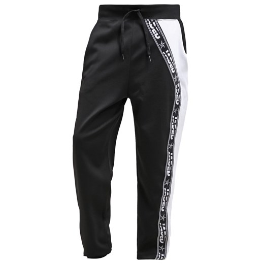 Jaded London Spodnie treningowe black/white zalando czarny abstrakcyjne wzory