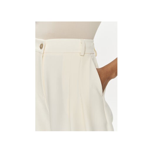 Maryley Spodnie palazzo 24EB579/43VA Écru Regular Fit Maryley S MODIVO