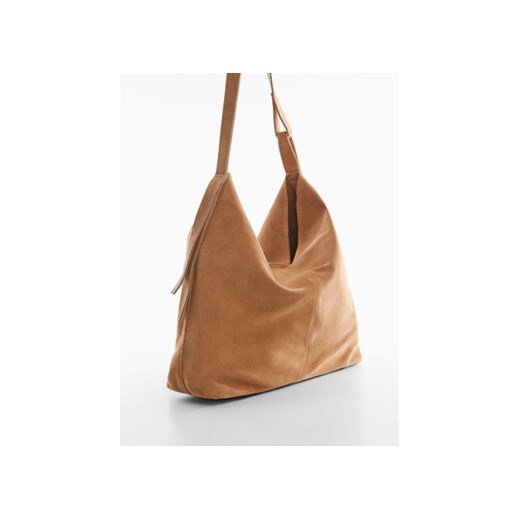 Mango Torebka Loto 47064024 Beżowy Mango one size MODIVO