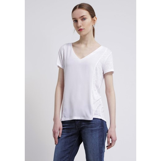 Esprit Collection Tshirt basic white zalando szary Bluzki z krótkim rękawem