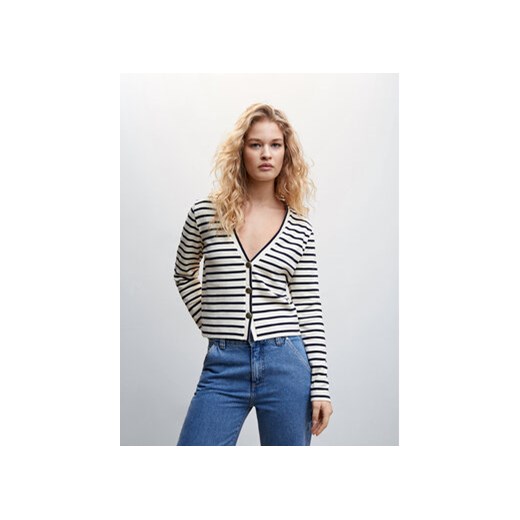 Mango Sweter Port 47077837 Écru Regular Fit Mango M MODIVO