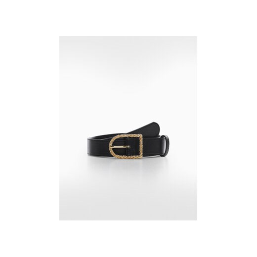 Mango Pasek Damski Metz 57050556 Czarny Mango L MODIVO