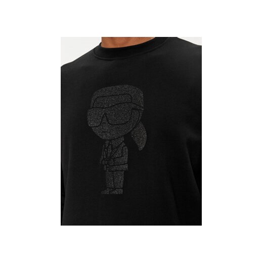 KARL LAGERFELD Bluza 705430 542941 Czarny Regular Fit Karl Lagerfeld XL MODIVO