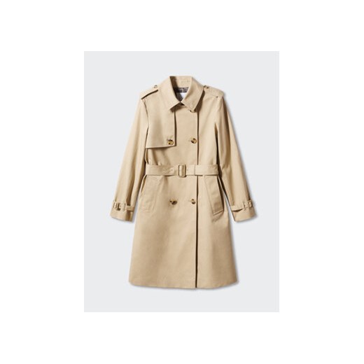 Mango Trencz Polana 57023725 Beżowy Regular Fit Mango XL MODIVO
