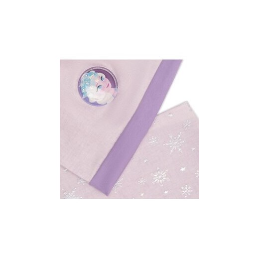 Frozen Komplet czapka i komin ACCCS-AW23-36DFR Fioletowy one size MODIVO