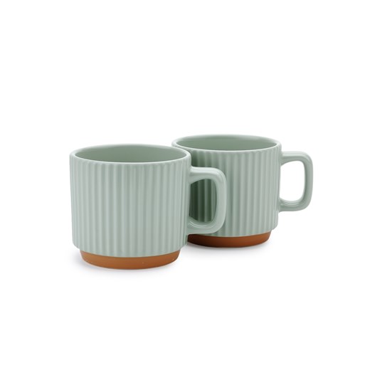 Sinsay - Kubki 2 pack - zielony Sinsay One Size Sinsay