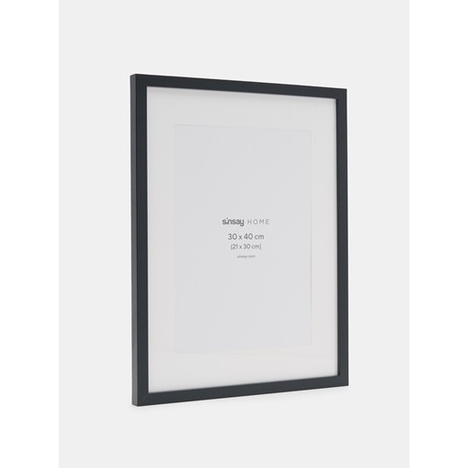 Sinsay - Czarna ramka na zdjęcia - czarny Sinsay One Size Sinsay