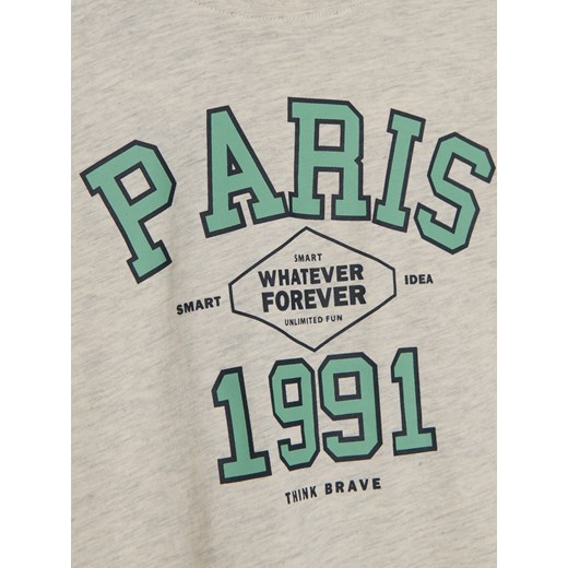 Sinsay - Koszulka - kremowy Sinsay 116 Sinsay