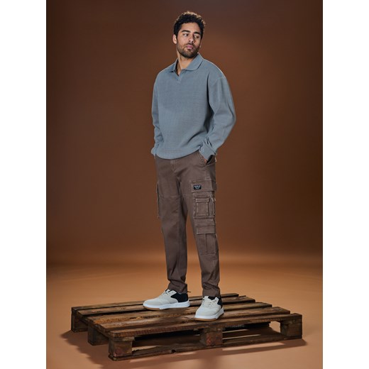 Sinsay - Spodnie - brązowy Sinsay 32 Sinsay