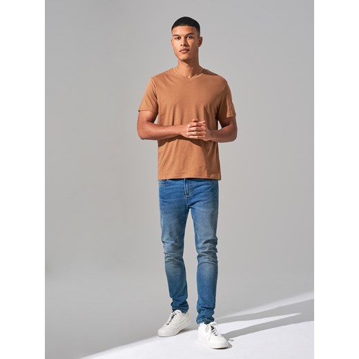 Sinsay - Koszulka - brązowy Sinsay XS Sinsay