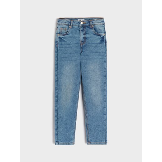 Sinsay - Jeansy slim fit - niebieski Sinsay 104 Sinsay