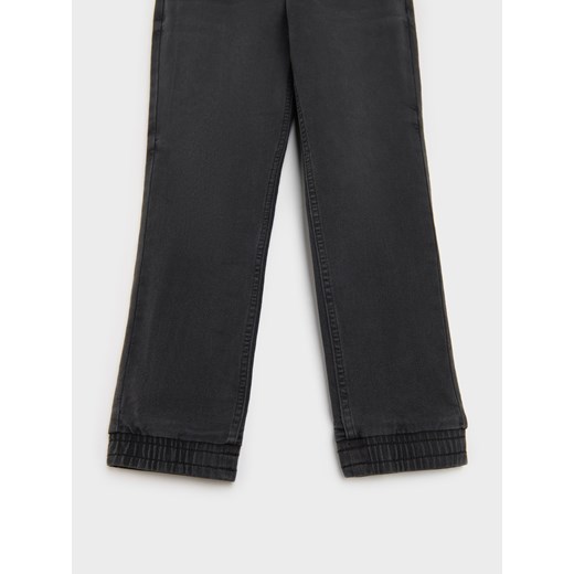 Sinsay - Jeansy jogger - czarny Sinsay 140 Sinsay