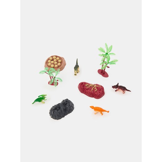 Sinsay - Figurki dinozaurów z akcesoriami - wielobarwny Sinsay One Size Sinsay