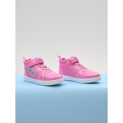 Sinsay - Sneakersy - różowy Sinsay 32 Sinsay