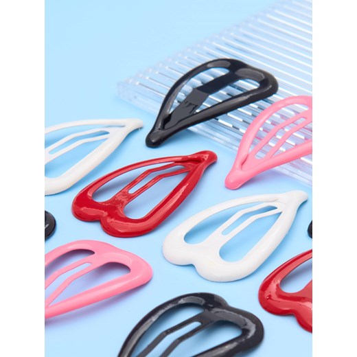 Sinsay - Spinki do włosów 10 pack - wielobarwny Sinsay One Size Sinsay