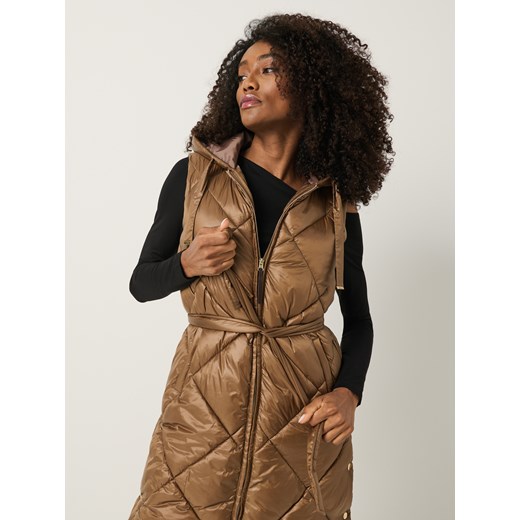 Sinsay - Kamizelka - brązowy Sinsay M Sinsay