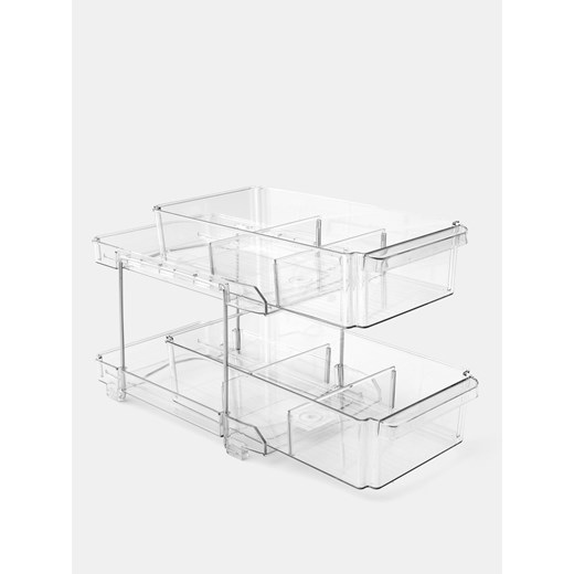 Sinsay - Organizer z wysuwanymi szufladami - biały Sinsay One Size Sinsay