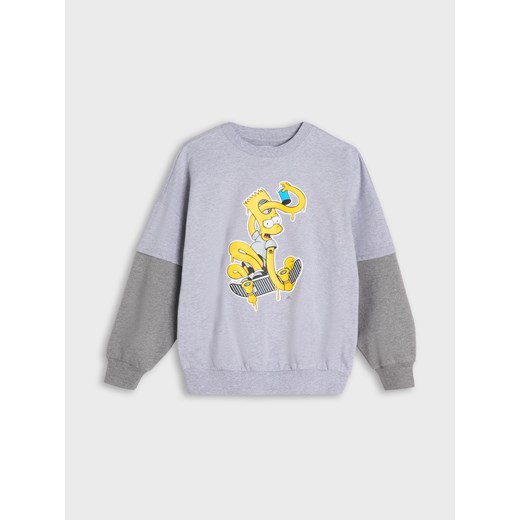 Sinsay - Bluza The Simpsons - szary Sinsay 170 Sinsay