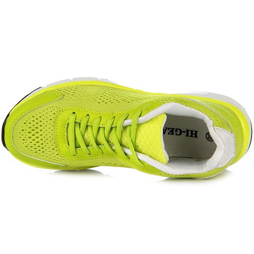 HI-GEAR LW601 zielone buty sportowe damskie lekkie do biegania na fitness butyraj-pl zielony Buty do biegania