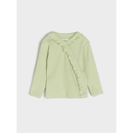 Sinsay - Komplet dzianinowy - zielony Sinsay 68 Sinsay