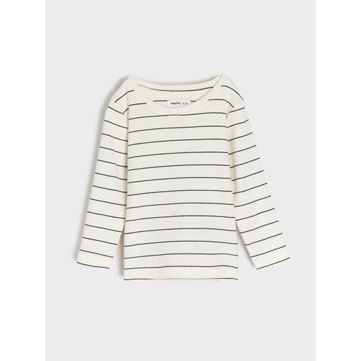 Sinsay - Koszulki 2 pack - biały Sinsay 68 Sinsay