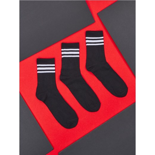 Sinsay - Skarpetki 3 pack - czarny Sinsay 39/41 Sinsay