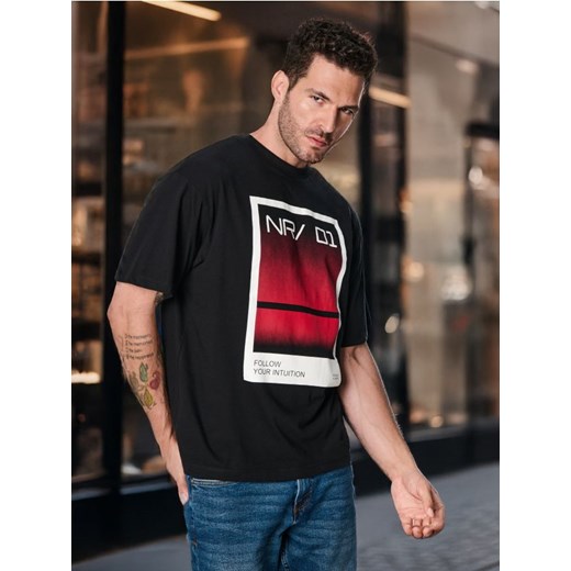 Sinsay - Koszulka - czarny ze sklepu Sinsay w kategorii T-shirty męskie - zdjęcie 177555111