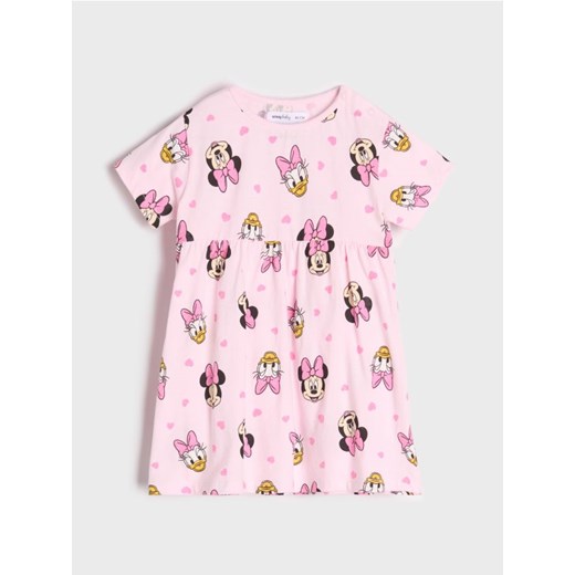 Sinsay - Sukienka Myszka Minnie - różowy ze sklepu Sinsay w kategorii Sukienki niemowlęce - zdjęcie 177555574