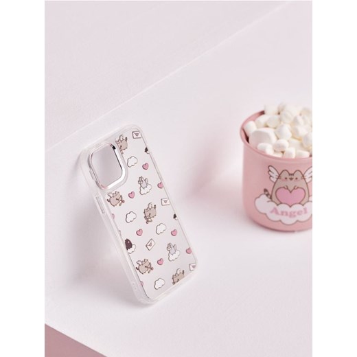 Sinsay - Etui na iPhone 12/12PRO Pusheen - biały ze sklepu Sinsay w kategorii Etui - zdjęcie 177555794
