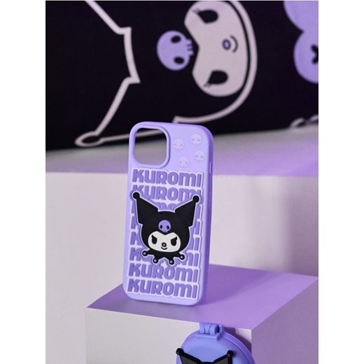 Sinsay - Etui na iPhone 12/12 PRO Kuromi - fioletowy ze sklepu Sinsay w kategorii Etui - zdjęcie 177555810