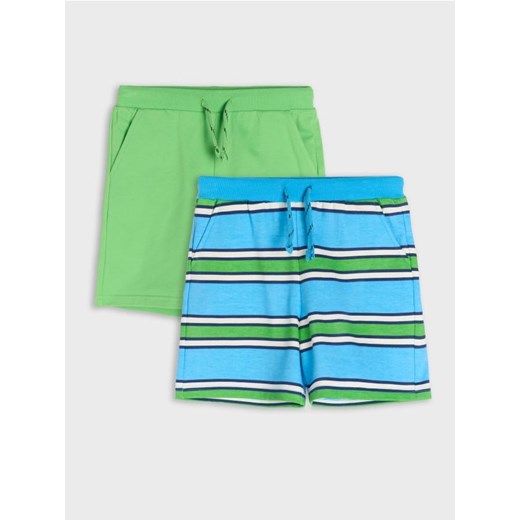 Sinsay - Szorty 2 pack - błękitny ze sklepu Sinsay w kategorii Spodenki chłopięce - zdjęcie 177556293