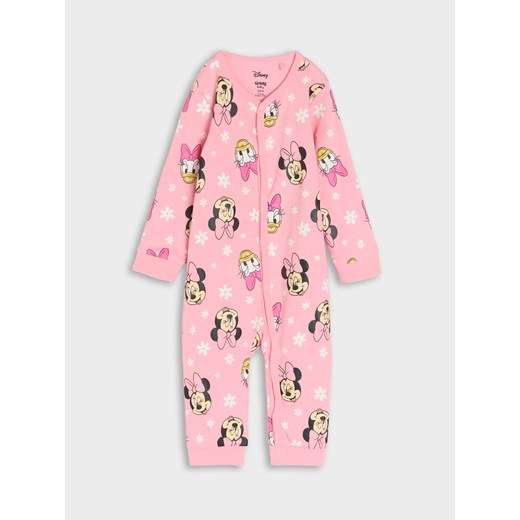 Sinsay - Bawełniany pajacyk 2 pack Disney - kremowy Sinsay 86 Sinsay