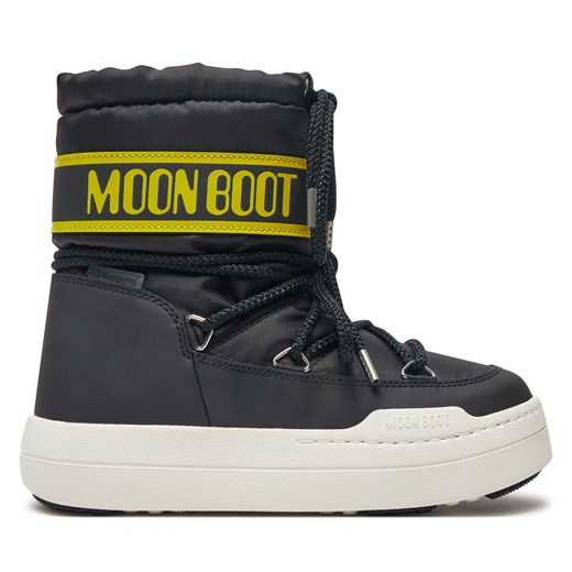 Śniegowce Moon Boot Junior Park Boot 80D3440020 Czarny ze sklepu eobuwie.pl w kategorii Buty zimowe dziecięce - zdjęcie 177559333