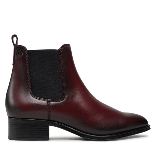 Sztyblety Tamaris 1-25019-43 Bordowy Tamaris 39 okazyjna cena eobuwie.pl