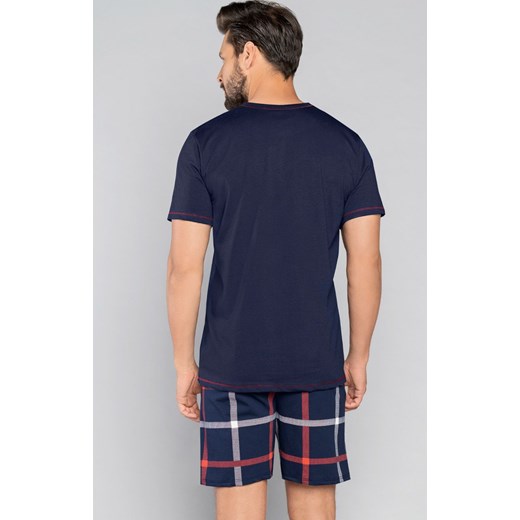 Horton piżama męska kr.kr., Kolor granatowy, Rozmiar 2XL, Italian Fashion ze sklepu Primodo w kategorii Piżamy męskie - zdjęcie 177563864