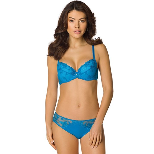 Biustonosz push-up szafirowy Britney B-240, Kolor szafirowy, Rozmiar 80B, 85D Primodo