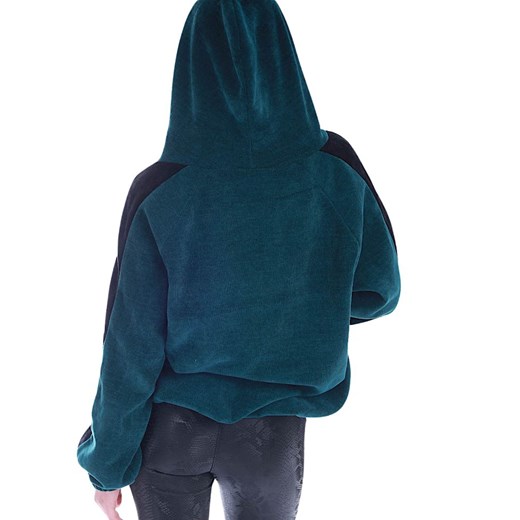 Casualowa bluza oversize Zielona /H UB27 S331/ one size Pantofelek24.pl