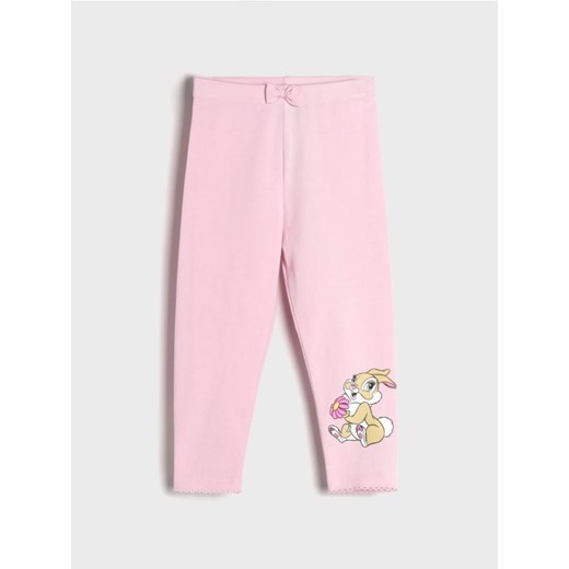 Sinsay - Legginsy z kokardką Disney - begonia ze sklepu Sinsay w kategorii Spodnie i półśpiochy - zdjęcie 177567941