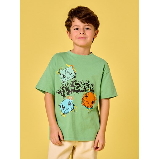 Sinsay - Koszulka Pokémon 2 pack - wielobarwny Sinsay 98 Sinsay