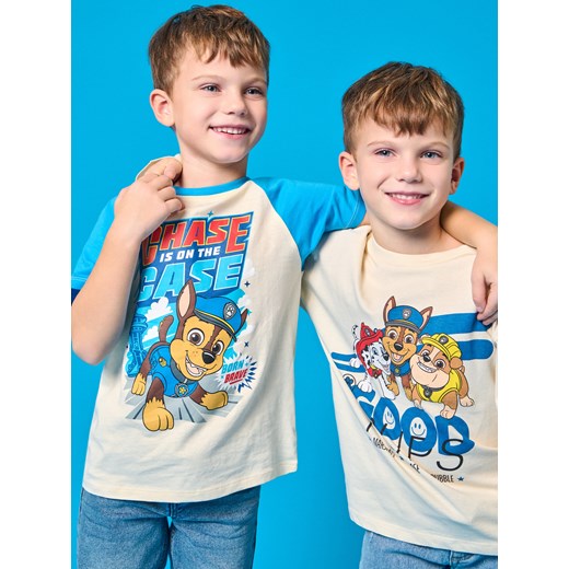 Sinsay - Koszulka Psi Patrol - niebieski Sinsay 116 Sinsay