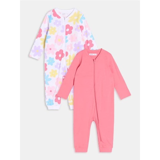 Sinsay - Pajacyki 2 pack - kremowy ze sklepu Sinsay w kategorii Pajacyki - zdjęcie 177570984