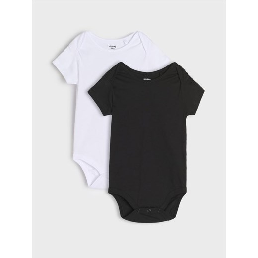 Sinsay - Body 2 pack - biały ze sklepu Sinsay w kategorii Body niemowlęce - zdjęcie 177571003