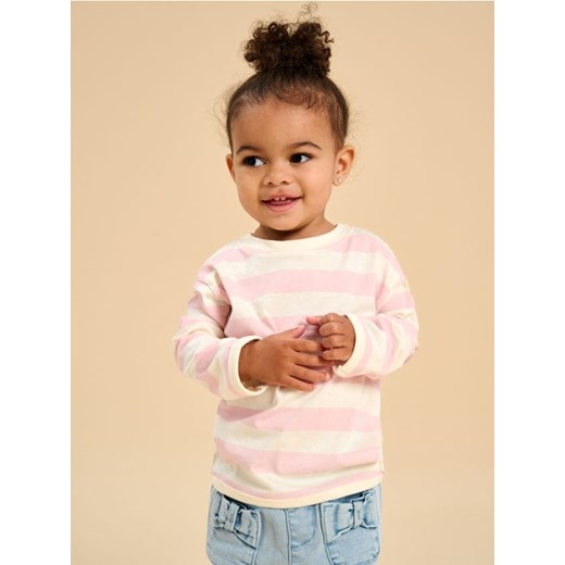 Sinsay - Bluza w paski - kremowy ze sklepu Sinsay w kategorii Bluzy i swetry - zdjęcie 177571213