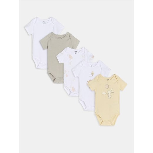 Sinsay - Body 5 pack - biały ze sklepu Sinsay w kategorii Body niemowlęce - zdjęcie 177571312