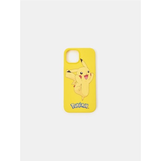 Sinsay - Etui na iPhone 15 Pokémon - żółty ze sklepu Sinsay w kategorii Etui - zdjęcie 177571340