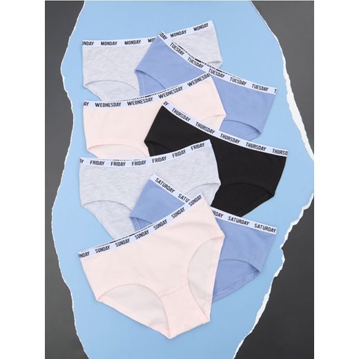 Sinsay - Majtki 7 pack - wielobarwny ze sklepu Sinsay w kategorii Majtki damskie - zdjęcie 177571394
