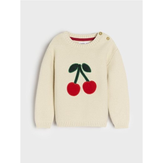 Sinsay - Sweter - kremowy ze sklepu Sinsay w kategorii Bluzy i swetry - zdjęcie 177571421