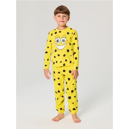Sinsay - Piżama dwuczęściowa Spongebob - żółty ze sklepu Sinsay w kategorii Piżamy dziecięce - zdjęcie 177571512